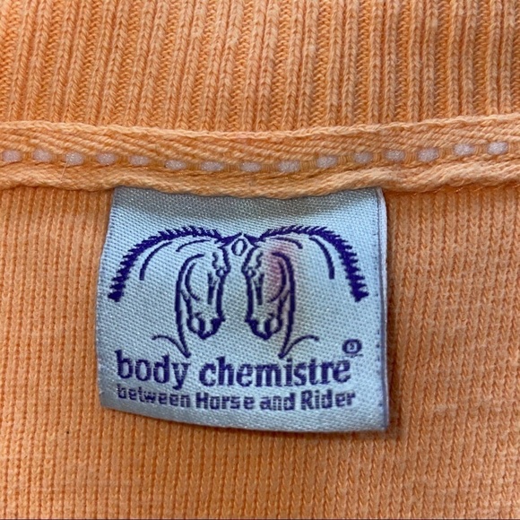 Body Chemistre “Between Horse and Rider” Riding Sweatshirt – Peach/Orange – Size - Picture 9 of 12